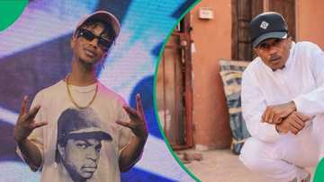 Emtee shares glimpse of his mural, Mzansi raves over rapper's painting: "Give that man his flowers"