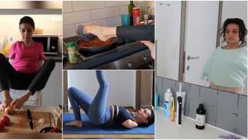 Armless woman wows social media after showing how she can do everything independently