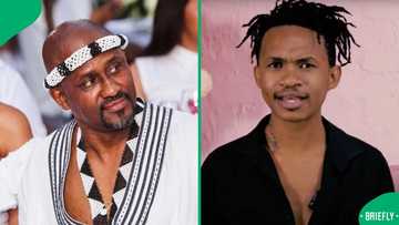 Ringo Madlingozi's duet partner looks just like Musa Khawula and Mzansi is shook