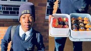 South Africans inspired by pupil's entrepreneurial spirit and determination: "Hustler of the day"