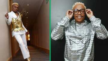 Somizi Mhlongo officially launches 'passion project' Sompire Kids, shares samples of the funky threads