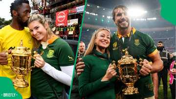 Etzebeth's wife Anlia reacts as Rachel Kolisi opens up on her journey after divorce