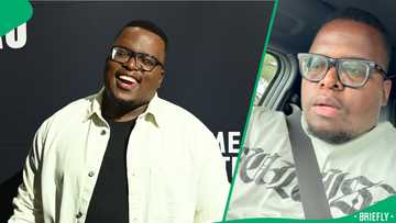 Sol Phenduka reacts to a video of a fan swearing at Young Stunna on stage