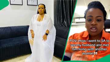 "No woman deserves that": Nigerian woman travels to SA and finds husband living with another woman