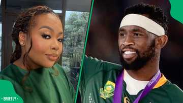 Anele Mdoda and Siya Kolisi hang out in cool picture: "Captains of industry"