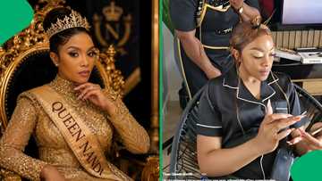 "She ate and left no crumbs": Queen Nandi’s daughter Liza shines in stunning matric dance gown