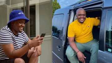 Mzansi wishes late Mpura a happy heavenly birthday: "26 balloons to the sky"