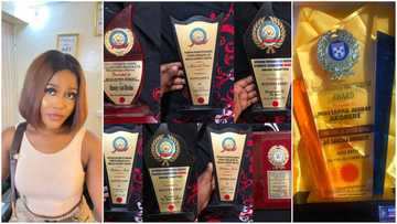 Pretty graduate bags 8 awards, named best student in her department
