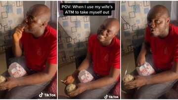 "Blood must flow": Lady 'weeps' after finding out her husband took himself out with her ATM card, goes viral