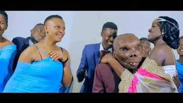 Godfrey Baguma: Guy who won "Ugliest man" contest marries 3rd wife