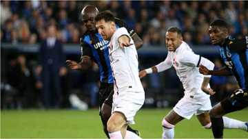 Fans react to Messi being let down by PSG teammates during clash with Club Brugge