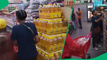 Woman walks leisurely in trolley dash in TikTok video, South Africa fumes