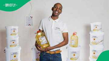 "Supporting the local economy": Gauteng hustler inspires with sunflower cooking oil business