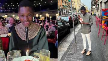 Mzansi male model Denetric Malope shares fab pics of adventures in beautiful Milan, flying the SA flag high