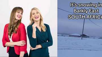 Snowfall in Eastern Cape has peeps accusing Mzansi of misbehaving