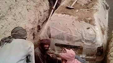 Taliban excavate ex-leader Mullah Omar's 'getaway car'