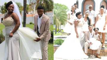 Heavenly affair: Brits couple shares snaps of much anticipated wedding