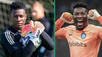 AFCON 2023: André Onana charters private jet to Cameroon and Guinea match, SA reacts: "Clean sheets"