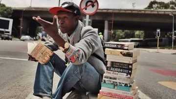 Philani Dladla, aka the 'Pavement Bookworm', getting major recognition for his hustle