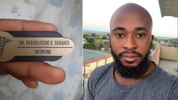 "Mama I made it": Man celebrates becoming a doctor, Mzansi reacts