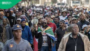 Violence Threatens Anti-Illegal Immigration Protests as SAPS Intervenes in Germiston
