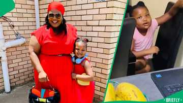 "Wish to see her on TV": Daughter gossips about Granny on her return from a visit, SA entertained