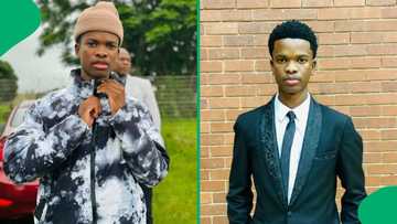 "Our next David Tlale": Mzansi gent goes viral for unique Woolworths bag outfit, SA gushes