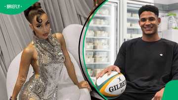Sarah Langa judged for dating Springboks player Sacha Feinberg-Mngomezulu who is 9 years younger