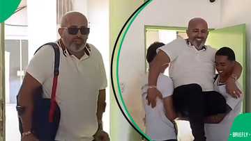 "So adorable": Pupils help teacher with disability in video, sparking admiration across Mzansi