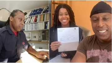 Dad celebrates daughter who got As in all exams, off to top varsity in UK