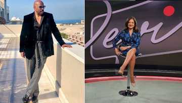 Steve Harvey flirts with Mzansi TV host Devi Govender: "You kind of fine"