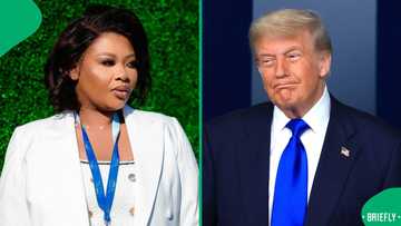 Anele Mdoda floored by Donald Trump's "Mr. Japan" nickname for Japanese Prime Minister