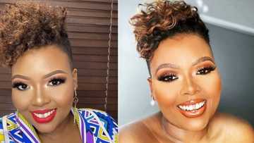 Anele Mdoda shares hilarious snaps of her custom made boots: "They did you wrong"