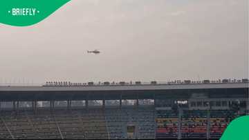 Helicopter causes a stir at Zimbabwe stadium ahead of CAF clash