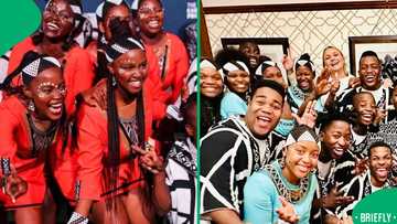 The Ndlovu Youth Choir wowed Mzansi with a lively Zulu performance