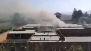 Umzinto prison up in flames as inmates protest on roof of facility
