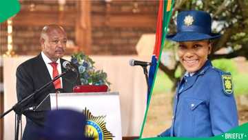 Senzo Mchunu urges SAPS officers to remain in service during eulogy at Constable Senoge's funeral