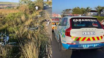 11 Cyclists involved in horrific accident with a car leaving 1 dead