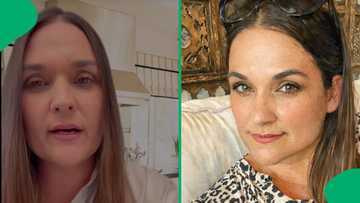 "May you be very blessed": Afrikaner refugee shows food bank haul from US government