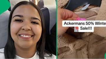 "Don't walk, run": Woman plugs Mzansi with Ackermans' 50% off winter items sale