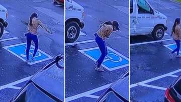 Viral video shows young lady dancing in parking lot after landing job