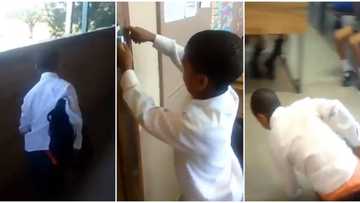Lock-picking learner escapes classroom and it's all caught on video