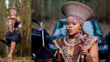Stunning woman's fierce lobola pics has Mzansi in awe: "I love it"