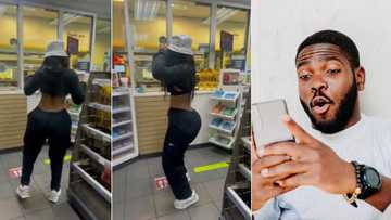 Woman does Umlando Challenge in store, her curves leave SA speechless