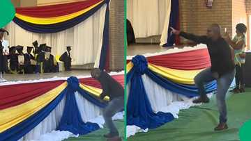 "Absent fathers are missing out": SA moved by present dad passionately celebrating daughter