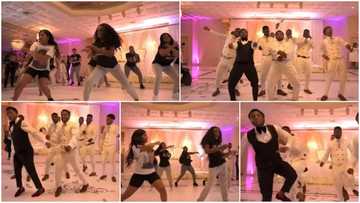 Lit bridesmaids and groomsmen get into dance battle, video goes viral
