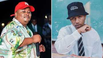 Emtee throws shade at Malome Vector after Ambitiouz Entertainment took him to court for breach of contract: "Continue laughing"