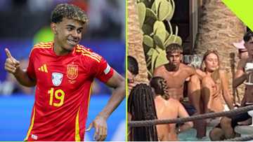 17-year-old Lamine Yamal chills with new lady just days after breaking up with girlfriend