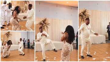 Bride’s dad steals the show at wedding with lit dance moves, video wows many