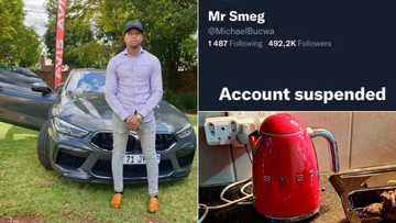 "Bathong": Mzansi social media sensation Mr Smeg gets suspended, Mzansi can't deal